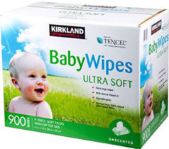 baby wipes box