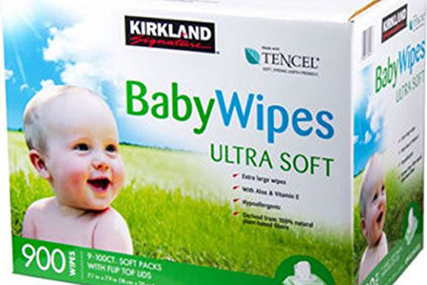 baby wipes box